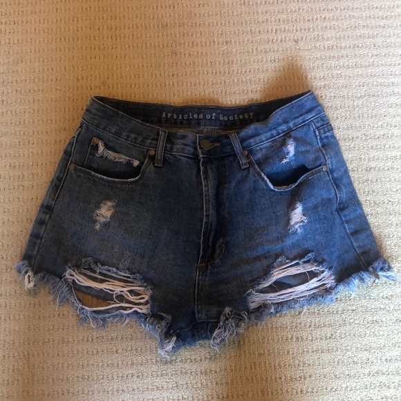 Jean shorts - Picture 1 of 2